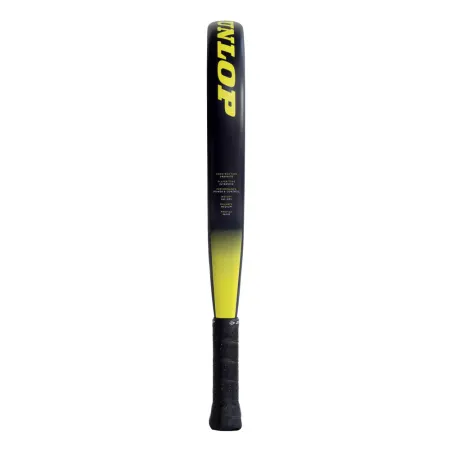 Ракетка для падела Dunlop Tristorm Pro, 10359946, для опытных игроков, графит, черно-желтый за 19&nbsp;643.50 ₽ купить в Стерлитамаке