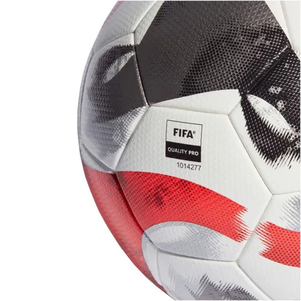 Мяч футб. ADIDAS Tiro Pro HT2428, р.5, FIFA Pro, 32 пан., ПУ, термосшивка, бело-красный за 13&nbsp;591.50 ₽ в Стерлитамаке