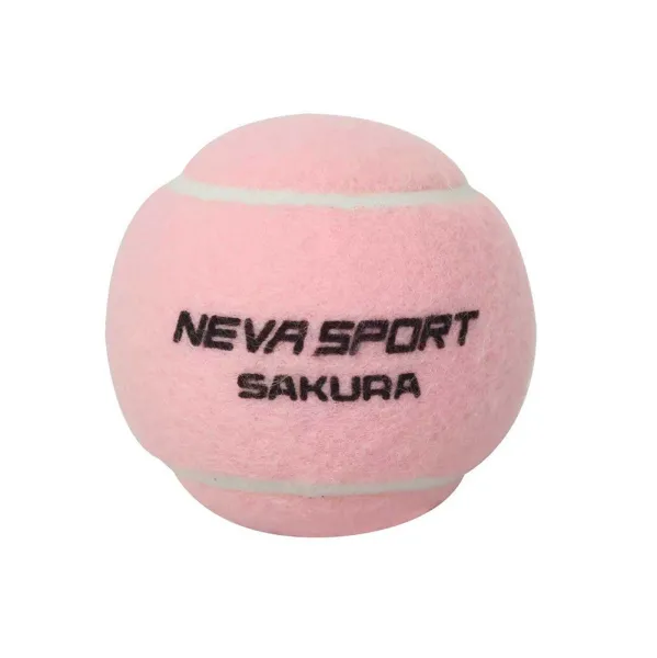 Мяч для падела NS Sakura, UAA2, уп.3 шт, сукно, нат.резина, розовый за 824.50 ₽ в Стерлитамаке