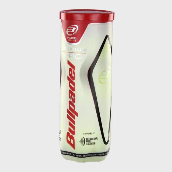 Мяч для падела BULLPADEL Premium PRO, 471959, уп.3 шт, FIP Approved, войлок, нат.резина,желтый за 1&nbsp;094.80 ₽ в Стерлитамаке