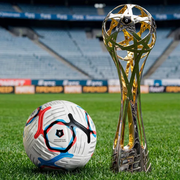 Мяч футб. KELME Russian Premier League, 7601QU5216-100, р.5, FIFA Pro, 10п, ПУ, термосш, бел-син-кр за 10&nbsp;672.60 ₽ в Стерлитамаке