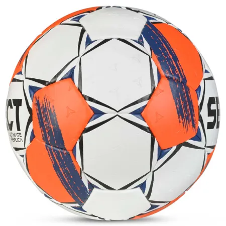 Мяч ганд. SELECT Ultimate Replica v25, 3572858745, р.3(Senior), ПУ,руч.сш, бел-оранж-т.син за 5&nbsp;373.70 ₽ купить в Стерлитамаке