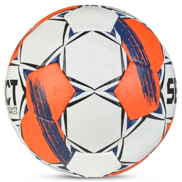 Мяч ганд. SELECT Ultimate Replica v25, 3572858745, р.3(Senior), ПУ,руч.сш, бел-оранж-т.син за 5&nbsp;373.70 ₽ в Стерлитамаке