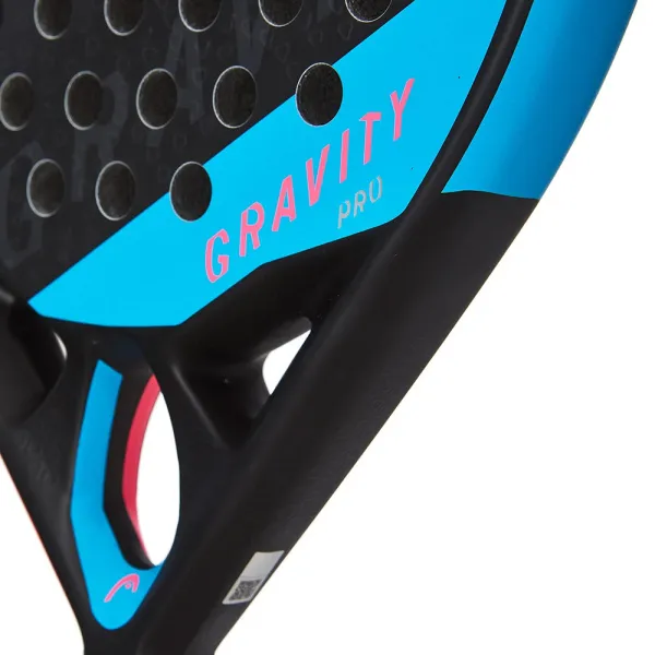 Ракетка для падела HEAD Gravity Pro 2022, 228162,для продв.игр., карбон, стекловолокно,черн-сине-роз за 16&nbsp;138.10 ₽ в Стерлитамаке