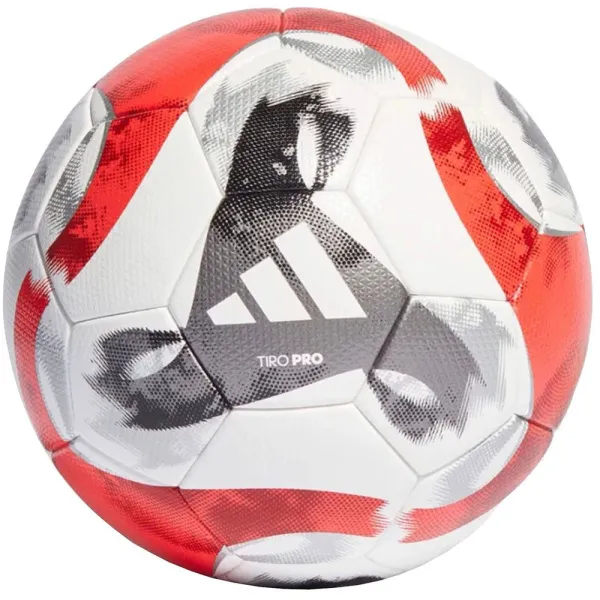Мяч футб. ADIDAS Tiro Pro HT2428, р.5, FIFA Pro, 32 пан., ПУ, термосшивка, бело-красный за 13&nbsp;591.50 ₽ в Стерлитамаке