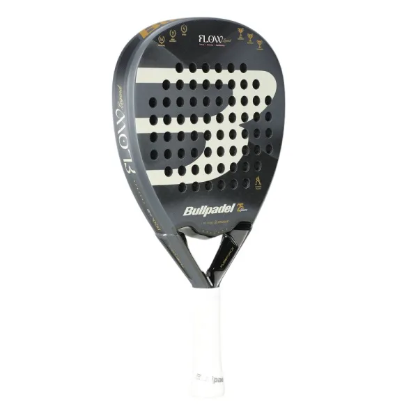 Ракетка для падела BULLPADEL Flow Legend, 494405, для профессионалов, стекловолокно,черно-белый за 31&nbsp;307.20 ₽ в Стерлитамаке