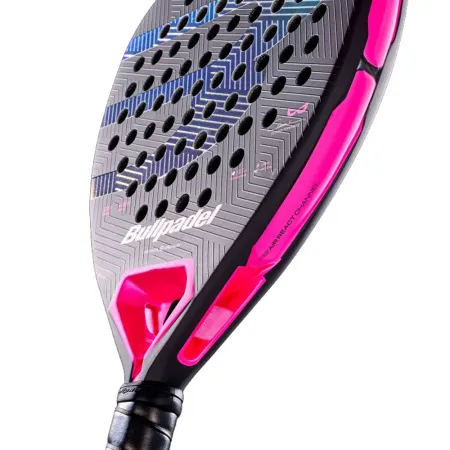 Ракетка для падела BULLPADEL Wonder 27, 497250, для продв.игроков, стекловолокно, карбон, черно-роз за 42&nbsp;969.20 ₽ купить в Стерлитамаке