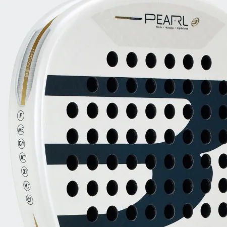 Ракетка для падела BULLPADEL Pearl 26, 493804, для профессионалов, карбон, бело-серый за 35&nbsp;929.50 ₽ купить в Стерлитамаке