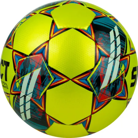 Мяч футзал. SELECT Futsal Mimas, 1053460550, р.4,FIFA Basic, 32 пан, гл.ПУ, руч.сш, жел-сине-красный за 6&nbsp;303.60 ₽ купить в Стерлитамаке