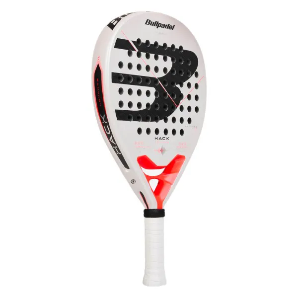 Ракетка для падела BULLPADEL Hack Advance, 494415, для проф. и любит, карбон, бело-черно-оранжевый за 18&nbsp;664.30 ₽ в Стерлитамаке