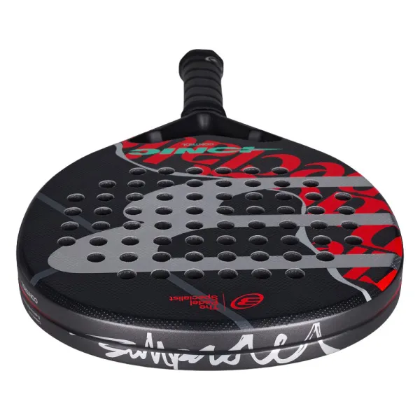 Ракетка для падела BULLPADEL Ionic Control 26, 494412, для продв. игроков, карбон, черно-красный за 33&nbsp;734.80 ₽ в Стерлитамаке