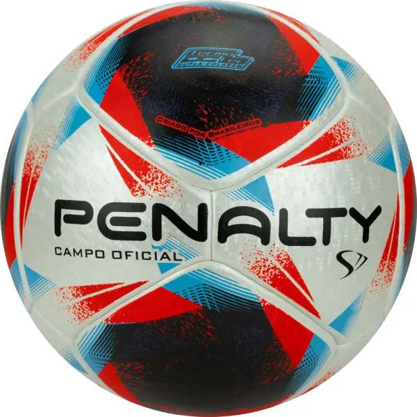 СЦ*Мяч футб. PENALTY BOLA CAMPO S11 R1 XXIII, 5416341610-U,р.5, PU, термосшивка, серебр-красно-синий за 4&nbsp;250 ₽ в Стерлитамаке