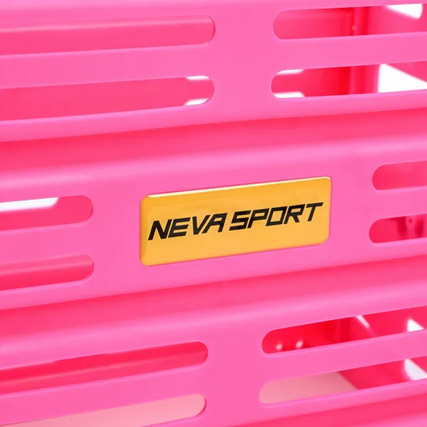 Корзина для теннисных мячей NEVA SPORT, UEA1_P, на 75 мячей, пластик, розовый за 5&nbsp;778.30 ₽ в Стерлитамаке