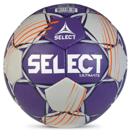 Мяч ганд. SELECT Ultimate Official EHF V24, 1612858999, Senior(р.3), EHF Appr, ПУ, руч.сш, фиол-сер за 15&nbsp;504 ₽ купить в Стерлитамаке