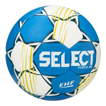 Мяч ганд. SELECT HB FORCE DB V25, 1622858205, Senior (р.3), EHF Appr,ПУ, гибр.сш., сине-белый за 8&nbsp;438.80 ₽ купить в Стерлитамаке