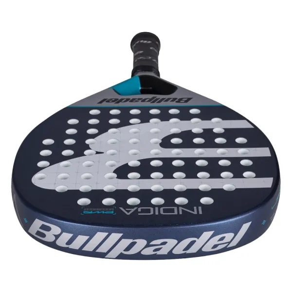 Ракетка для падела BULLPADEL Indiga Power 26, 494416, для начинающих, стекловолокно, темносине-серый за 14&nbsp;672.70 ₽ в Стерлитамаке