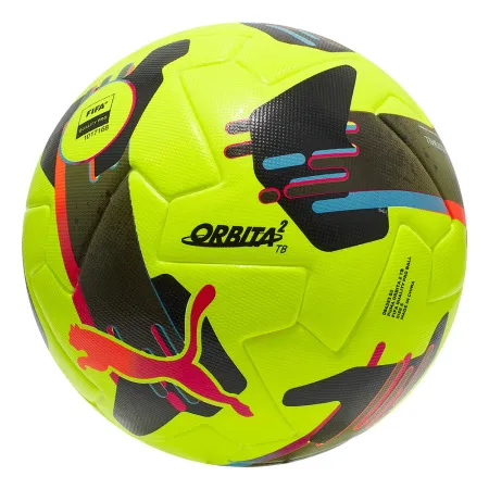 Мяч футб. PUMA Orbita 2 TB, 08432303, р.5, FIFA Quality Pro, 12 пан., ТПУ, термосшивка, желто-черный за 7&nbsp;260.70 ₽ купить в Стерлитамаке