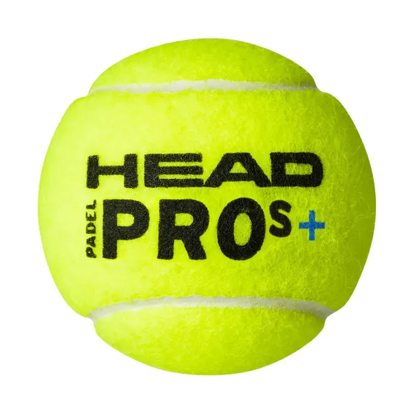 Мяч для падела HEAD Padel Pro S+, 540303, уп.3 шт, FIP Approved, войлок,нат.резина,желтый за 933.30 ₽ в Стерлитамаке