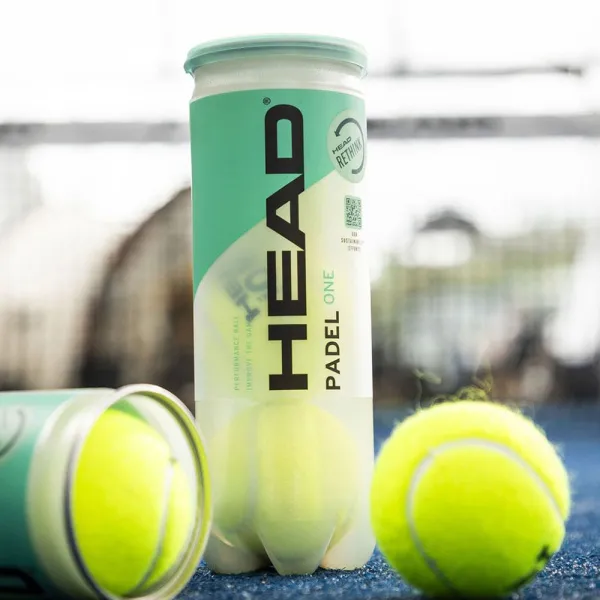 Мяч для падела HEAD Padel One S, 575383, уп.3 шт, FIP Approved, войлок,нат.резина,желтый за 933.30 ₽ в Стерлитамаке