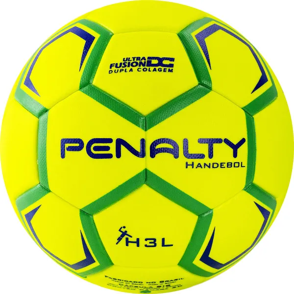 Мяч ганд. PENALTY HANDEBOL H3L ULTRA FUSION X, 5203632600-U, р.3, PU, термосшивка, жел за 3&nbsp;187.50 ₽ в Стерлитамаке