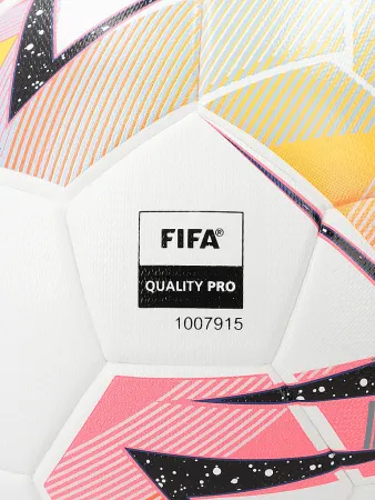 Мяч футзал PUMA Futsal 1, 08376301, р.4, FIFA Quality Pro, 32пан, ПУ, терм.сш, бело-розовый за 6&nbsp;502.50 ₽ купить в Стерлитамаке