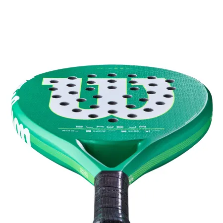 Ракетка для падела WILSON Blade Jr  V4 Padel, WR213811U0, для начин-х, стекловолокно, зеленый за 14&nbsp;934.50 ₽ купить в Стерлитамаке