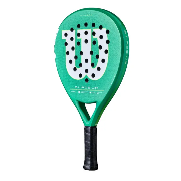 Ракетка для падела WILSON Blade Jr  V4 Padel, WR213811U0, для начин-х, стекловолокно, зеленый за 14&nbsp;934.50 ₽ в Стерлитамаке