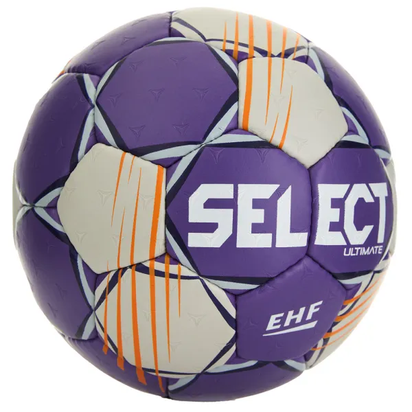 Мяч ганд. SELECT Ultimate Official EHF V24, 1612858999, Senior(р.3), EHF Appr, ПУ, руч.сш, фиол-сер за 15&nbsp;504 ₽ в Стерлитамаке