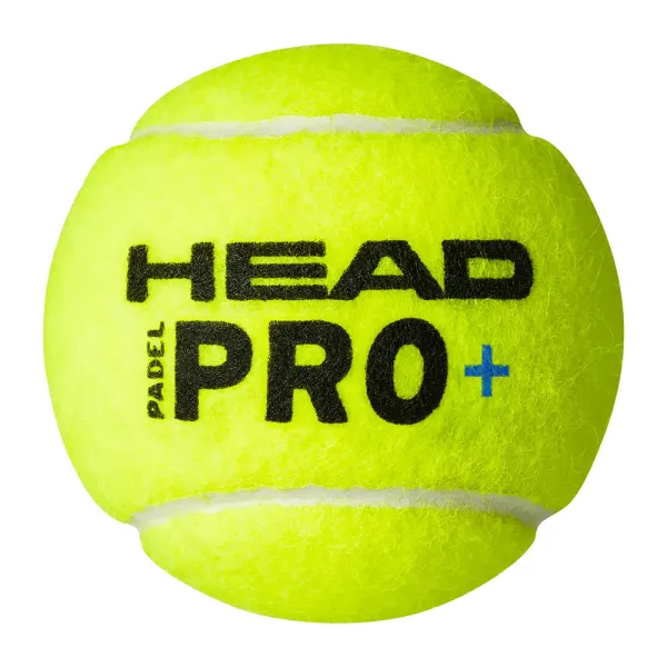 Мяч для падела HEAD Padel Pro+, 540203, уп.3 шт, FIP Approved, войлок,нат.резина,желтый за 933.30 ₽ в Стерлитамаке
