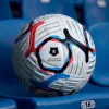 Мяч футб. KELME Russian Premier League, 7601QU5216-100, р.5, FIFA Pro, 10п, ПУ, термосш, бел-син-кр за 10&nbsp;672.60 ₽ купить в Стерлитамаке
